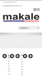 Mobile Screenshot of makalesistemi.com